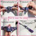 Reflective Martingale Collar for Large Dogs with Quick Release Buckle Adjustable Training, Walking, Hunting No Slip Collars,(Sliver L)