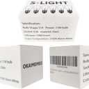 S14 Replacement Light Bulbs for String Lights, 11 Watt E26 Medium Standard Base, S14 Clear Glass Bulbs, Edison Bulb String Lights Bulbs for Outdoor Patio Garden Vintage String Lights(6 pack)
