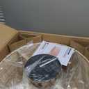 Ceiling Fans with Lights, 20" Boho Ceiling Fan with Light Flush Mount, Drum Rattan Low Profile with 6 Speeds, Remote Control for Bedroom, Nursery, Living Room