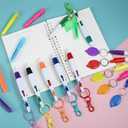 Pack Of Pens, Markers, Highlighters, With Attachment And Light