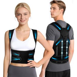 Posture Corrector for Women & Men, Back Brace Advanced Full Back Support for Upper & Lower Back Pain Relief, Spine, Neck, and Hump, XStyle MedicalGrade Lumbar Support System with Adjustable Shoulder Straightener and Breathable Design for Long Sitting Small