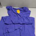 GRECERELLE Women's Summer Casual Cross V Neck Dress Bohemian Flowy Long Maxi Dress, Royal Blue,Small