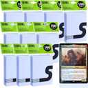 1000 Pack Perfect Fit Card Sleeves, Inner Sleeves Ideal for Double-Sleeving Compatible with TCG, MTG, PKM, TCG, Trading, Gaming Cards