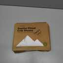 KeaBabies 2-Pack Organic Crib Sheets for Boys, Girls - 52x28 Fitted Crib Mattress Sheet Neutral, Breathable Jersey Cotton Cover for Baby Bed, Toddler Mattress, Soft & Cute Prints (Savannah)