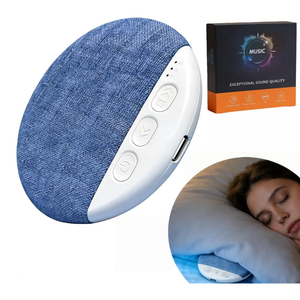 2026 New Bluetooth Pillow Speaker Pro for Sleeping, Under Pillow Speaker with Sleep Timer & White Noise, Thin Speaker for Bed, Hi-Fi Sound, 48H Battery, Type-C, Private Listening for Adults & Kids