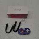 CRKD ATOM - Collectible Keychain Controller for Nintendo Switch, PC, Mac, Mobile and Smart TV (Retro Purple)