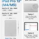 MOFT Dynamic Folio Case for iPad Pro 13" (M5 2025 / M4 2024)-[Reinforced Corner Protection] Stable Slim Magnetic Stand with 20+ Viewing Angles, Premium MOVAS Leather, Misty Cove x Jet Black