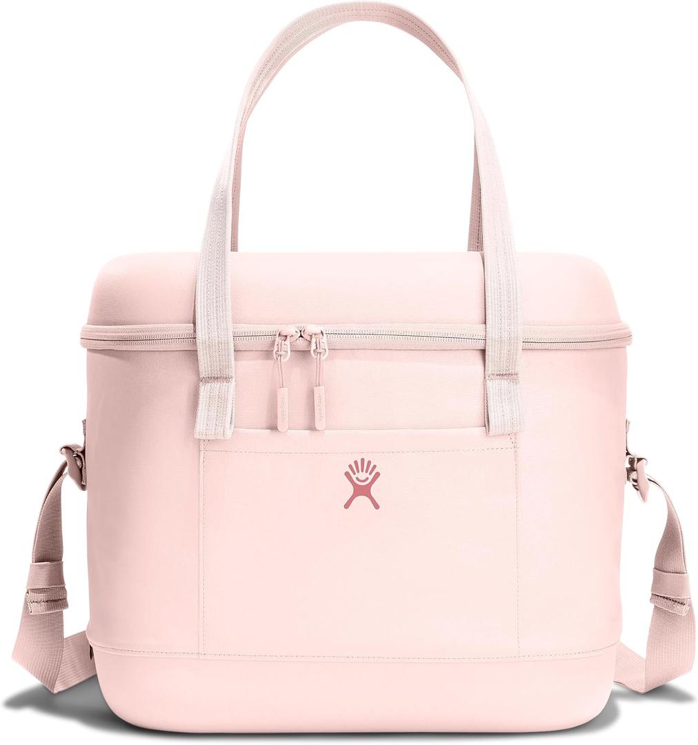 Hydro Flask Cooler Bag - Insulated Portable Soft Cooler - 20 L Capacity in Trillium Pink