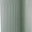1.85 Gallon 7L Carbon Steel Trash Can Door Compost Bin Wall Mounted 2 Ways Sliding Lid Compost Bin Countertop Kitchen Hanging Cabinet Door Trash Bin Metal Garbage Bin Poubelle Cuisine Green