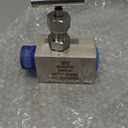 RFS Stainless Steel 316 Straight Needle Valve, 1" Male X 1" Female NPT Connection, up to 6000 PSI, 2 Port Industrial Hydraulic Flow Control Valve