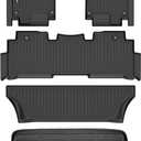 GINOWY-Floor Mats & Cargo Liner for 2018-2026 Honda Odyssey LX｜EX｜EX-L｜Touring｜Elite丨Sport丨Sport-L, All Weather Car Floor Mat Custom Fit for Honda Odyssey Mats Accessories Trunk Mat
