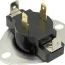 47-22860-01 Furnace Thermostat Auto Reset SPST N/C Limit Switch L105-10F Compatible with Rheem Ruud HVAC