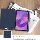 ProCase Smart Case for 2025 Lenovo Idea Tab Plus 12.1 Inch/Tab K12, Slim Light Cover Trifold Stand Hard Shell Folio Smart Protective Case for Idea Tab Plus/Tab K12 (TB361FU/TB361ZU) -Navy