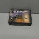 L LOHAS LED Night Light, Dimmable Night Lights Plug into Wall, 2 Pack Acrylic Nightlight with 0-100 LM Adjustable Brightness, 3000K Plug in Night Light with Dusk to Dawn Sensor, for Bathroom Hallway