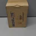 BEDELITE Fleece Throw Blanket for Couch - 300GSM Soft & Warm Fluffy Light Blue Blanket, Decorative and Giftable Striped Blankets for Women, Men, 50"x60"