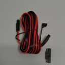12AWG SAE Extension Cable, 15FT SAE Connector Extension Cable Quick Disconnect Wire Harness with Polarity Reverse Adapter for Solar Panel, Battery, Motorcycle, Car, RV, Truck