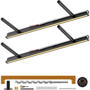 LED Floating Shelf Bracket,Floating Shelf Hardware with Integrated Lighting