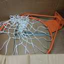 GoSports Regulation 18" Steel Basketball Rim - Choose from Fixed or Breakaway - Use for Replacement or Garage Mount