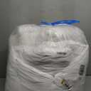 Topllen King Mattress Topper for Back Pain Relief, Extra Thick Pillow Top Plush Mattress Pad with Deep Pocket, Soft Pillowtop King Size Bed Toppers Filled Fluffy Down Alternative, White