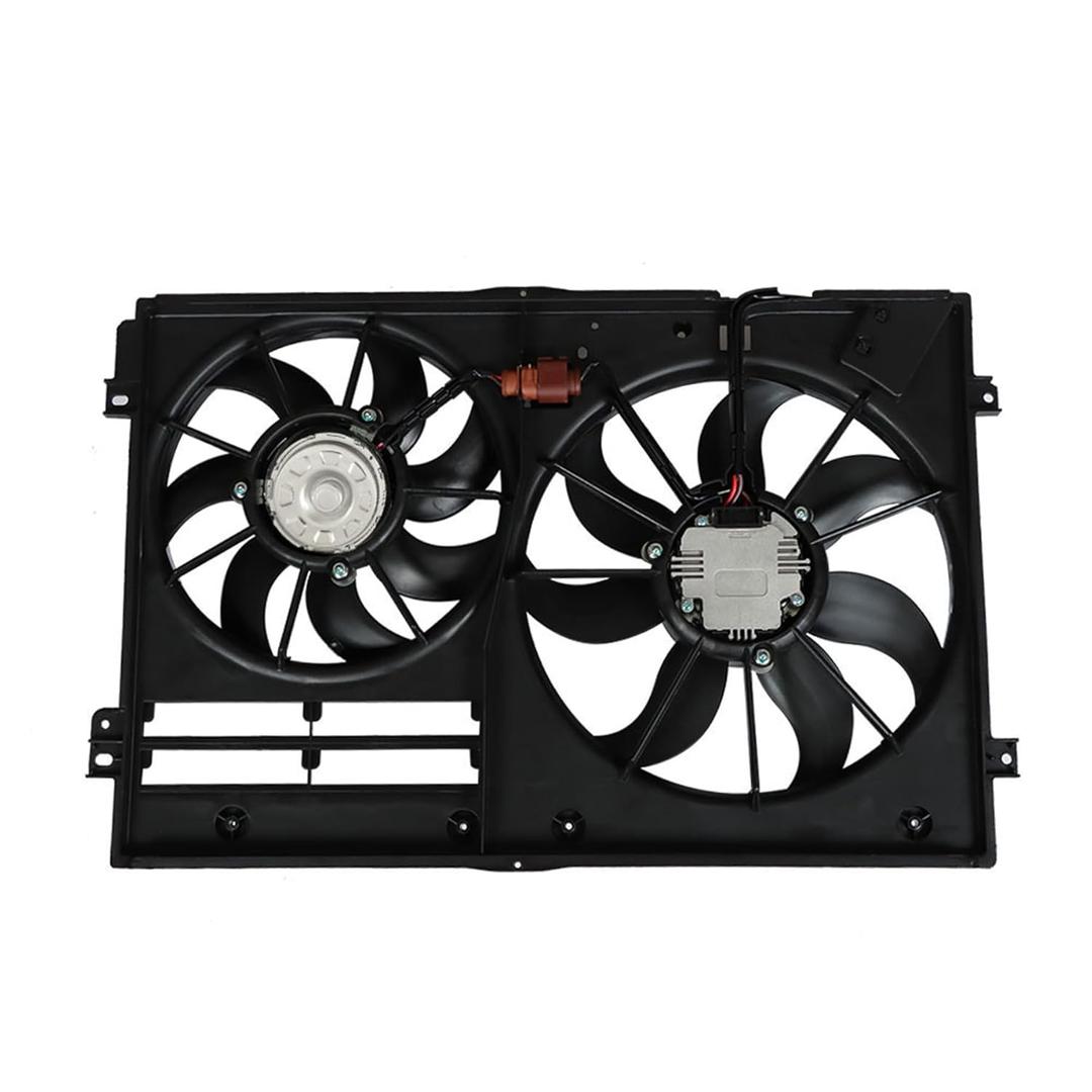 marddpair Radiator Cooling Fan VW3115113 Replacement for Jetta 2005-2008 Replacement for Passat 2006-2012