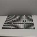 Criditpid 18 Inch Grill Grates for Charbroil Performance 463376519 Replacement Parts, Cast Iron Cooking Grid for Char-Broil 463377319, 463376419, 463376319, G470-0002-W1, G470-0003-W1, G321-0005-W1