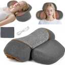 3-in-1 Neck Massager Pillow with Heating & Cervical Traction, Ergonomic Cervical Pillow for Neck Back Shoulder Pain Relief, Cervical Traction Support