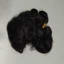 Body Wave Human Hair Bundles 26 28 30 Inch Natural Black Bundle Human Hair Extension 3 Bundles 50g Per Bundle 150 Gram Total Unprocessed Virgin Hair Color #1B