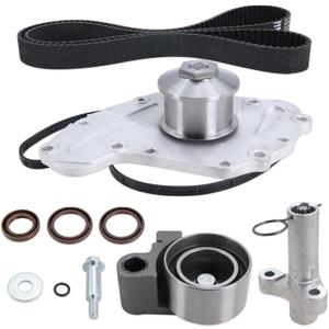 Engine Timing Belt Kit with Water Pump Fits 2006-2010 Dodge charger 2008-2010 Grand Caravan 2008-2010 Avenger Magnum 2005-2010 Chrysler 300 2008-2010 Town & Country Pacifica Sebring 3.5L 4.0L