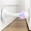 Magnetic Door Stoppers Door Catch - 1 Pack Stainless Steel Heavy Duty Door Stops for Bottom of Door, Wall & Floor Mounting No-Drill Strong Adhesive & Screws, Strong Door Holder to Keep Door Open