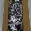 Nasjac Dog Wheelchair for Back Legs - Lightweight Portable Wheelchair with Reflective Stripes, Adjustable Pet Wheelchair Cart for Senior, Arthritis, Paralyzed, Injured, or Disabled Dogs (Small, Black)