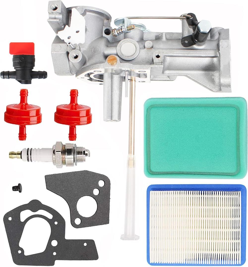 Pro Chaser 498298 135202 Carburetor Compatible with Briggs and Stratton 135202 135292 130212 5hp 5.5hp 130202 130292 492611 137202 130232 Craftsman MTD Rototiller Chipper Shredder