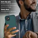 2 x X-belmox Designed for iPhone 11 Case with Screen Protector, 3-Layer Military Grade Drop Tested Shockproof Protective Case, Heavy Duty Hard Back Protection Phone Case for iPhone 11 6.1"-Dark Green