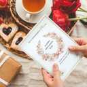 2 x IDU Mothers Day Card for Mom,Happy Mothers Day Cards Gifts from Daughter Son,Mothers Day Gifts Card for Mom