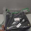 CAROLMADE Folding Storage Ottoman Cube Sherpa Footstool with Wood Legs Ottoman Footrest for Living Room and Bedroom, White 15"x12.6"x15.4" (Soft-whiite)