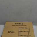 Stackable Water Bottle Organizer for Stanley 40 oz Tumbler, Water Bottle Holder for Cabinet, Pantry Kitchen Organizers and Storage for Stanley Cup Accessories, Tumbler Organizer and  Rack, 3Pack (SPO-JM-3Pack)