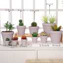 Yishang 2.5 inch Pink Terracotta Pots with Drainage Holes,Small Mini Clay Ceramic Pottery Planter,Cactus Flower Terra Cotta Pots,Succulents Nursery Pots for Indoor/Outdoor Plants,Crafts-12 Pack