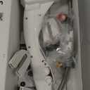 LUXE Bidet NEO 185 Plus - Dual Nozzle, Non-Electric Bidet Attachment for Toilet Seat, Patented Slide-In Install, 360 Self-Clean, EZ-Lift to Clean, Feminine & Rear Wash (Chrome)