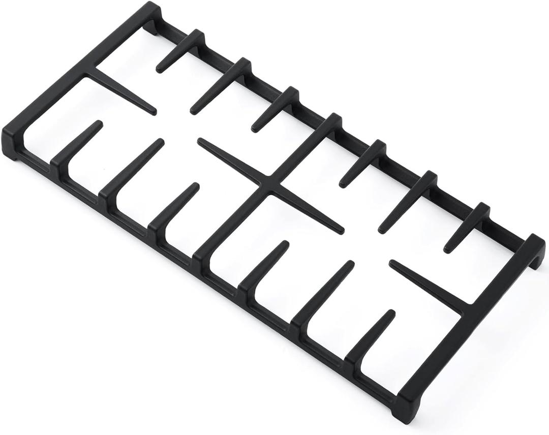 WB31X27150 Center Grate Replacement for GE Stove Parts 19.6" x 9.1'' JXGRATE1 WB31X24737 General Electric Gas Range Grate Cast Iron Surface Burner Grate GE Cooktop Parts Stove Top Grate