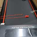 Portable Foldable Walking Pad with Handle Bar and Adjustable Incline, Under Desk Walking Pads Treadmill with Incline and Handles, 3.5HP Folding Electric Treadmills for Home Small, 0.6-7.6MPH, 350LBS