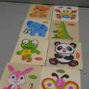 Wooden Puzzles for Toddlers 1-3, Pack of 8 Toddler Animal Puzzles Ages 2-4, Montessori Educational Animals Jigsaw Puzzles Christmas Birthday Gift for Baby Girl Boy Ages 1 2 3 4 Year Old