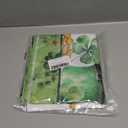 XCHI Green Hats Shamrock Coins St. Patrick's Day Tablecloth Rectangle Table Cloth Washable Table Covers for Indoor Outdoor Dining Home Party Decorations 60x120 Inch