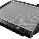 TRQ Radiator Assembly Aluminum Core Compatible with 92-96 Ford E-150 Econoline E-150 Econoline Club Wagon E-250 Econoline E-350 Econoline E-350 Econoline Club Wagon CU1456 FO3010173