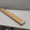 LazBlinds No Tools No Drill 1" Vinyl Mini Blinds, Cordless Blinds for Windows, Light Filtering Horizontal Window Blinds & Shades, 32" W x 48" H, White