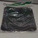 Hide & Drink, Durable Mouse Pad, Executive Mousepad for Work Desk & Office Essentials, Genuine Mat, Thick Full Grain Leather, Handmade, Charcoal Black