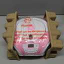 KLIM Candy Kids Portable CD Player  New Version Boombox with FM Radio & Speakers  Includes Batteries  Cute Pink Design for Kids & Toddlers - Rose