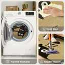 Brown Porch Doormat Entryway rug-3x5, Farmhouse Animal Cat Waterproof Outdoor Rugs for Entrance Kitchen Balcony, Outside Non-Slip Low Pile Washable Door Mat, Stain & Oil Resistant Throw Rug