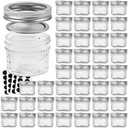 VERONES Mason Jars 4 OZ, Canning Jars With Regular Lids, Ideal for Jam, Honey, Wedding Favors, Shower Favors, DIY Spice Jars, 40 PACK