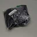 Verdusa Women's Contrast Mesh Half Cape Sleeve Blouse Loose Fit Dressy Tops Business Casual Outfits (X-Large, Black)