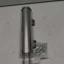 Radiator Coolant Over Flow Puke Tank Can 2 X 10 Inch Polished Stainless Steel 14 OZ 2'' X 10''