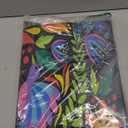 Colorful Mexican Floral Kitchen Rugs, Indoor, Outdoor, Non Slip Kitchen Floor Mats Area Rugs, Runner Rug, Laundry Room Rug 20x48 in